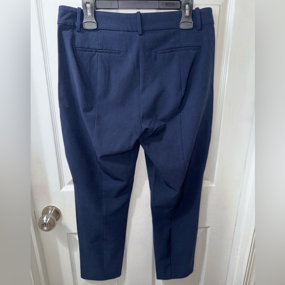 J. Crew Navy Ruby Pants Size 10 - image 2